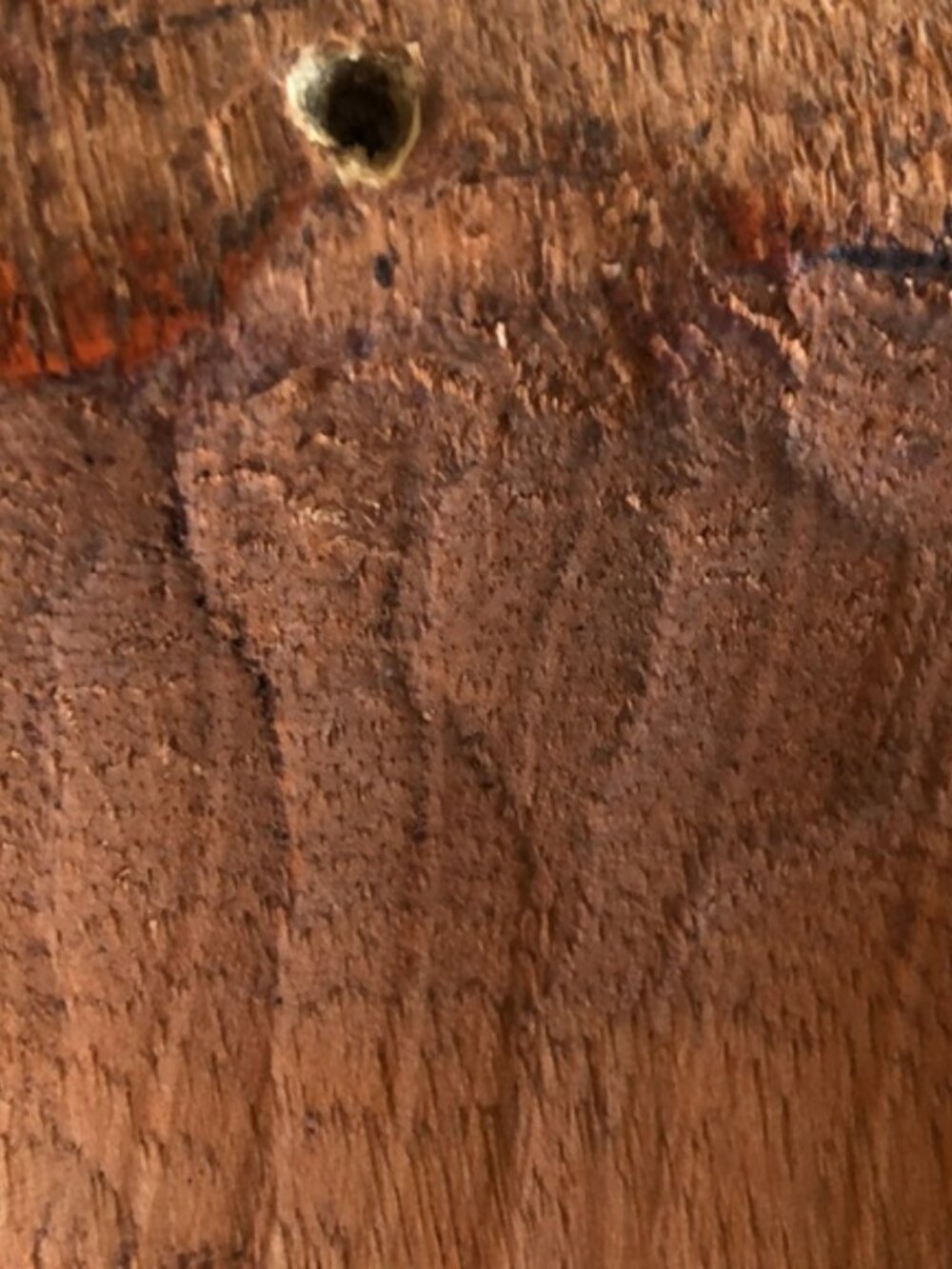 African Mask wood hand carving Vintage - Picture 3 of 4